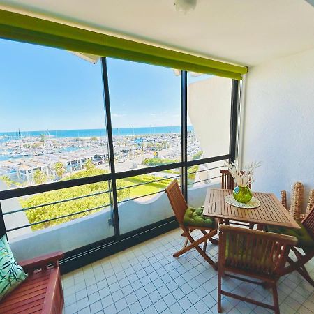 Studio Chic & Cosy Vue Mer, Clim, Parking Ла Гранде-Моте Екстериор снимка