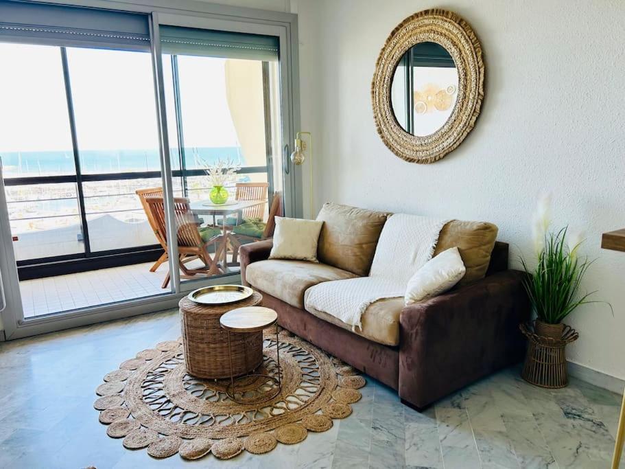 Studio Chic & Cosy Vue Mer, Clim, Parking Ла Гранде-Моте Екстериор снимка