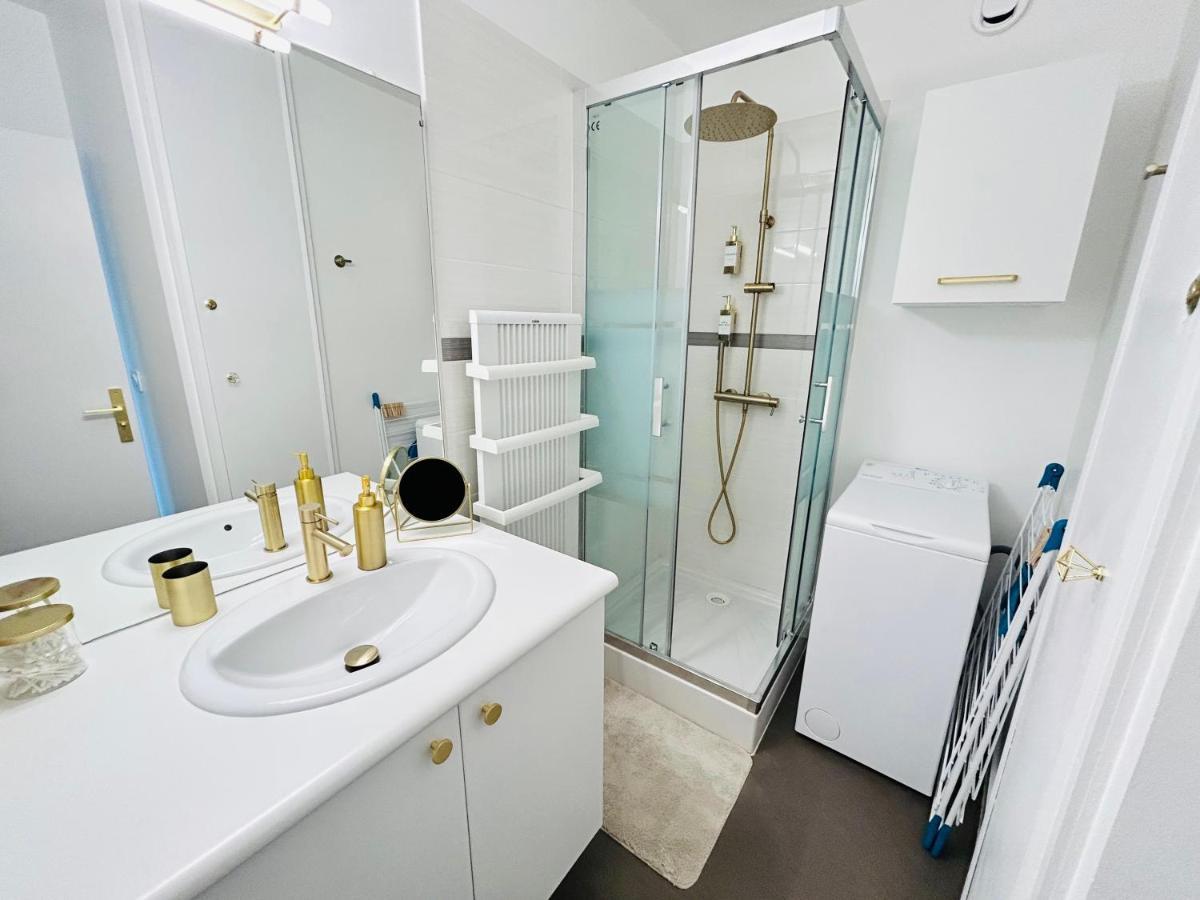 Studio Chic & Cosy Vue Mer, Clim, Parking Ла Гранде-Моте Екстериор снимка